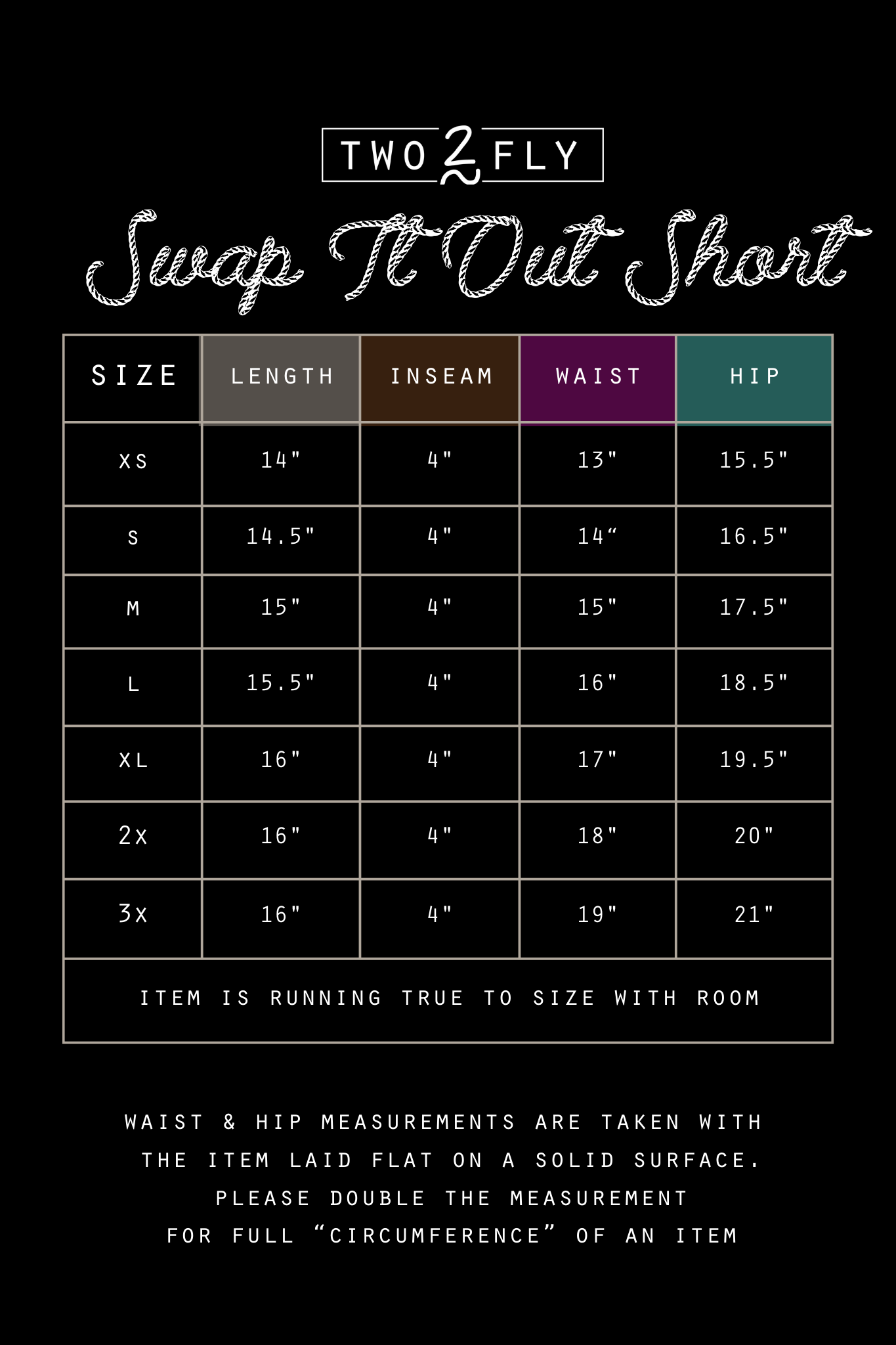 SWAP IT OUT REVERSABLE SHORTS