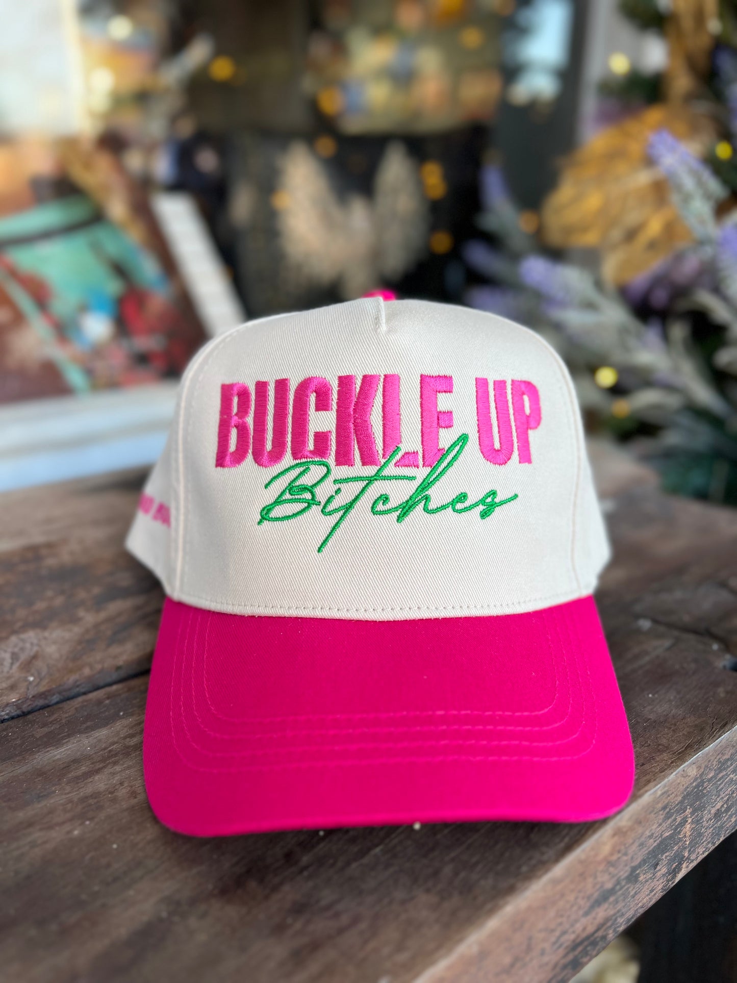 Buckle up hat