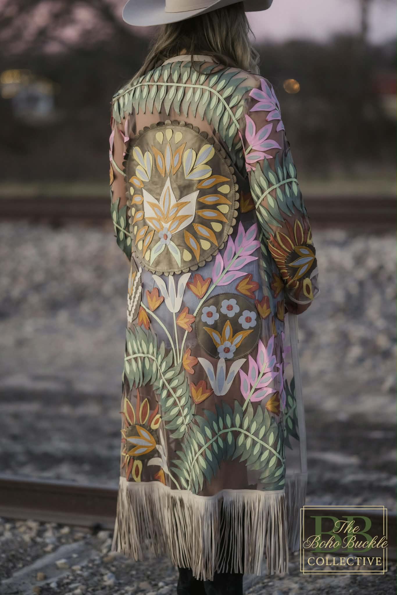 Floral fringe