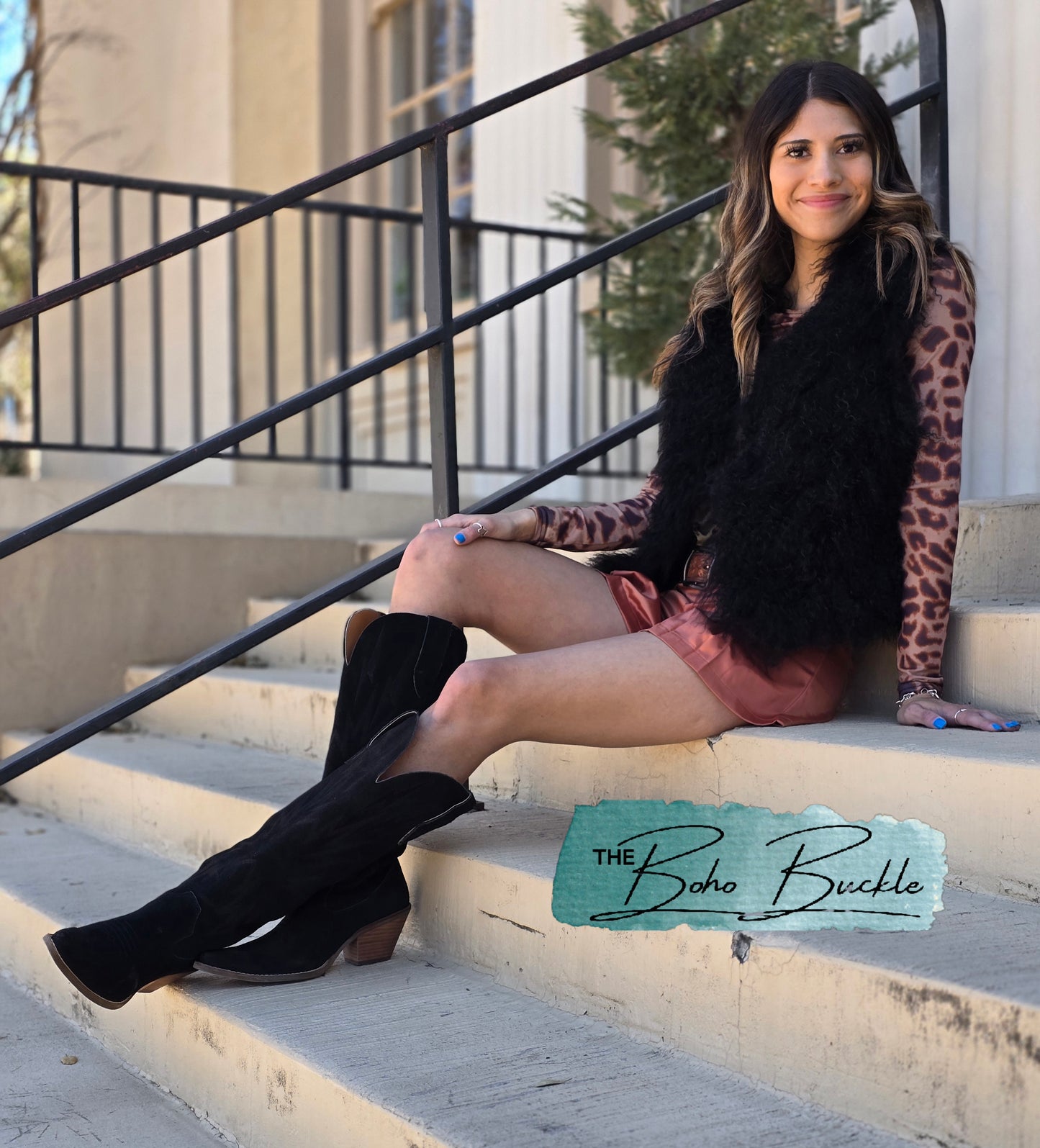 Pink or Black Rodeo Barbie Vest