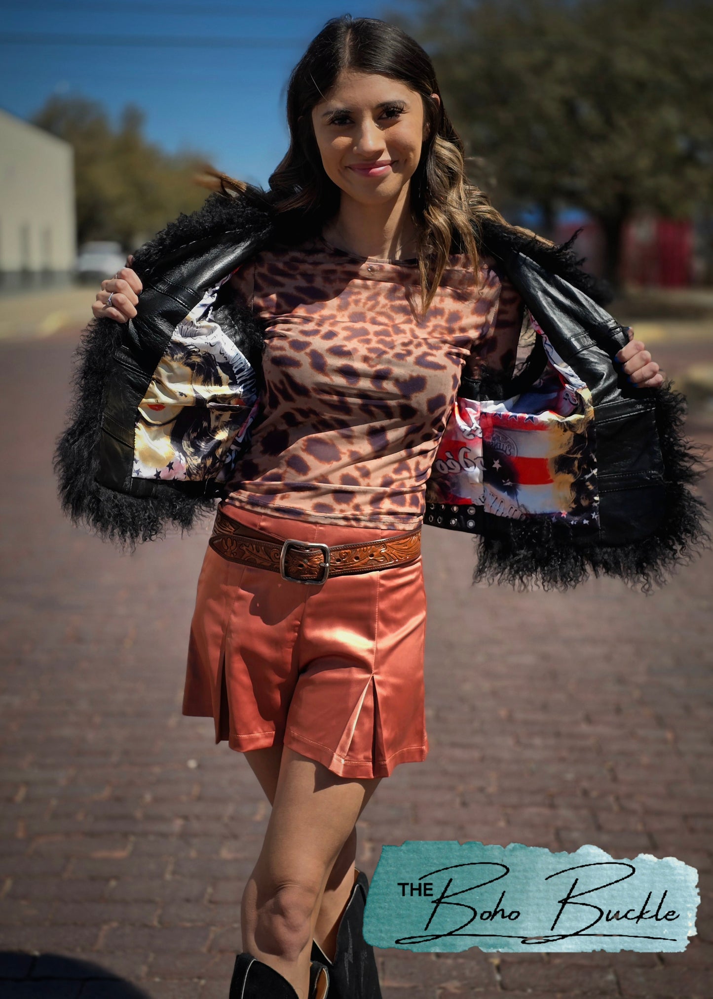 Pink or Black Rodeo Barbie Vest