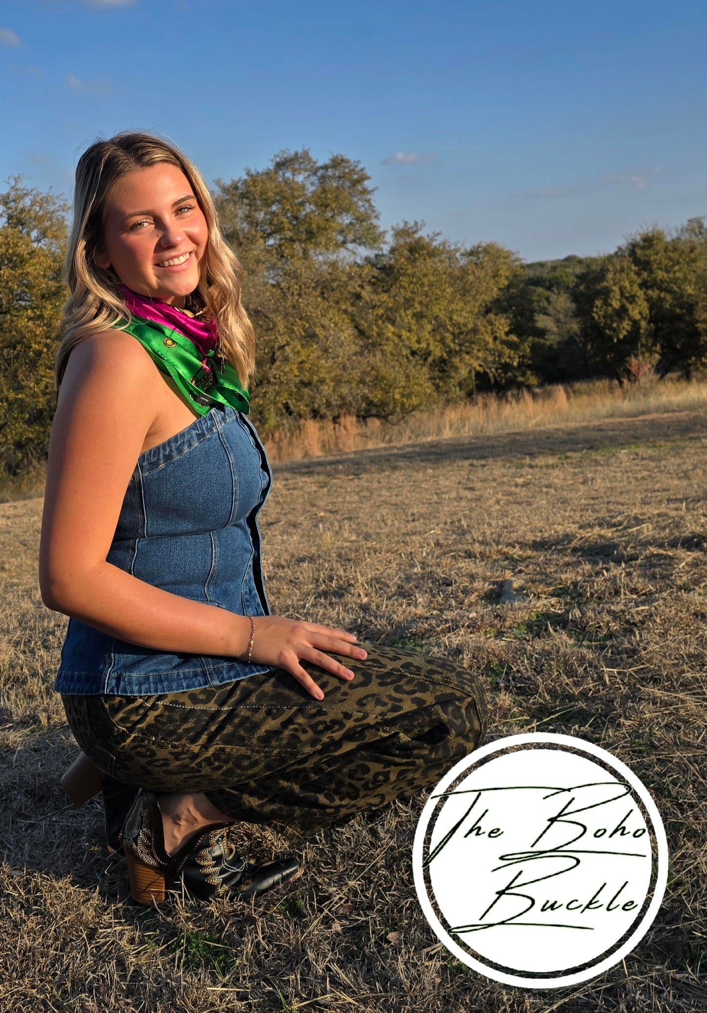 Saddle Up Silk Scarf