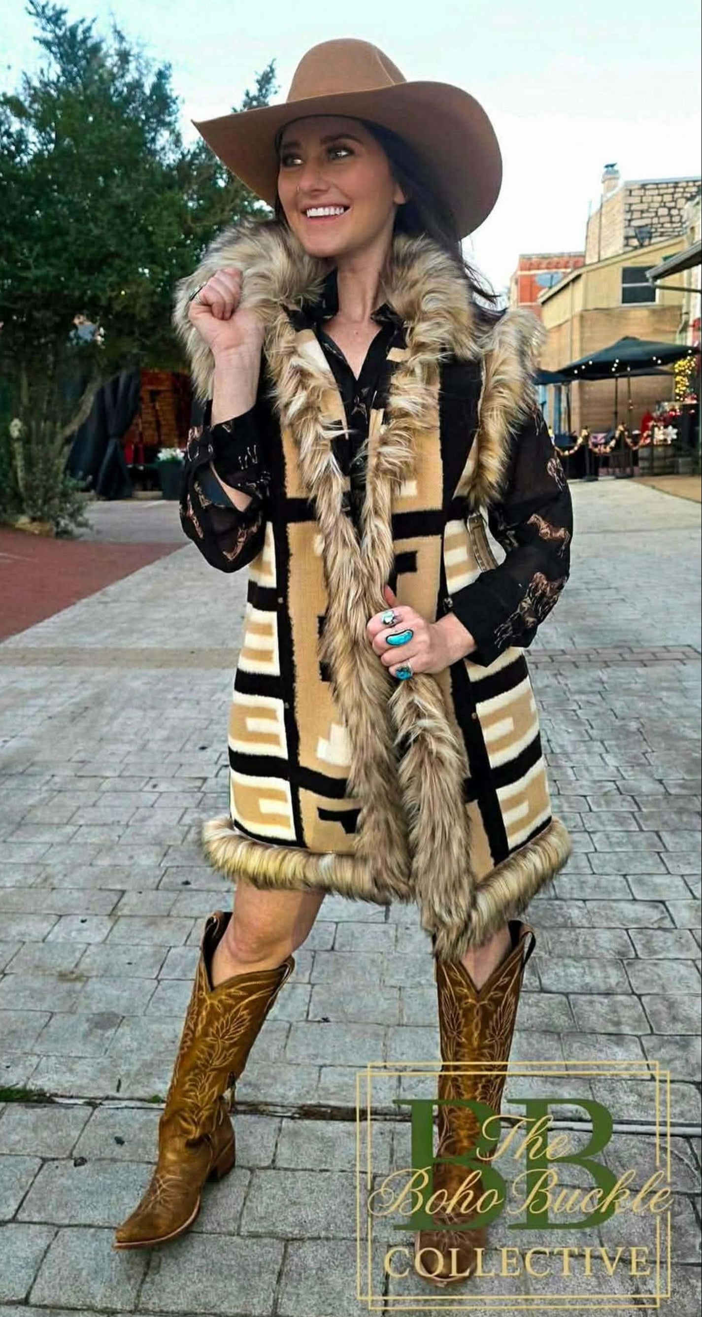 Tasha Aztec vest