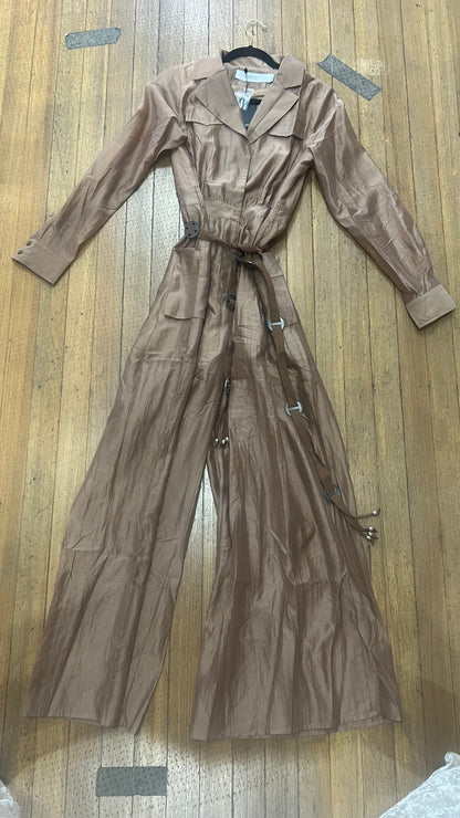 Mocha jumpsuit