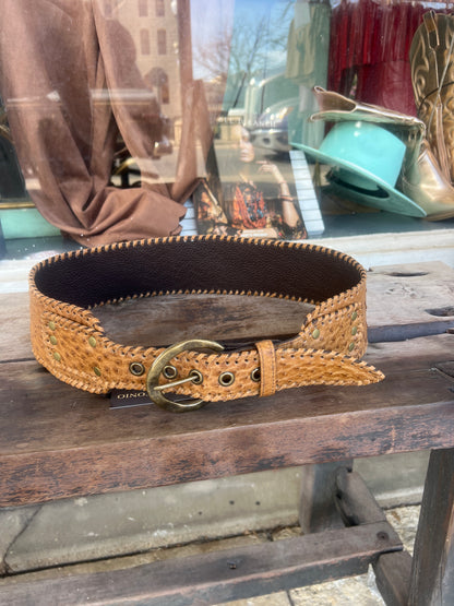 Ostrich belt