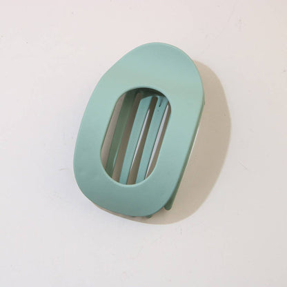Oval Flat Hair Clip for Women, Strong Grip Clamp_CWAHA07281
