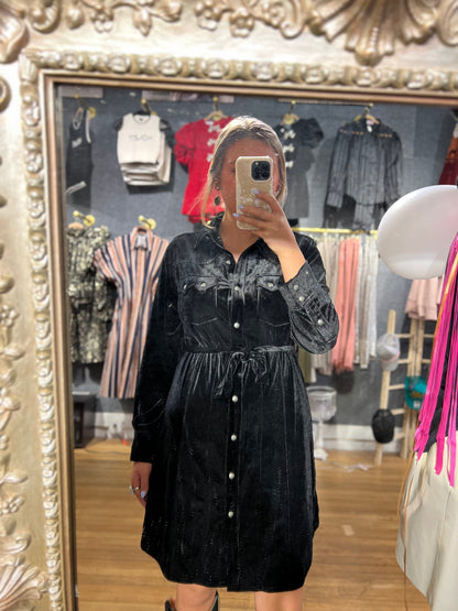 Black  Velvet dress