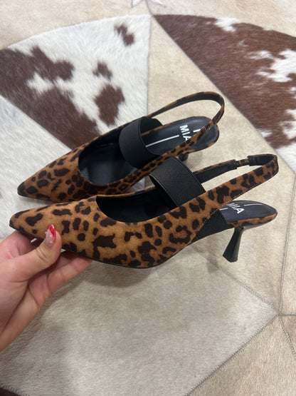 Leopard Heels
