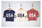 Usa Patriotic Crop Tops, 4Th Of July Crop Top Shirts, Fourth