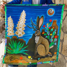 Song of the Jackalope scarf