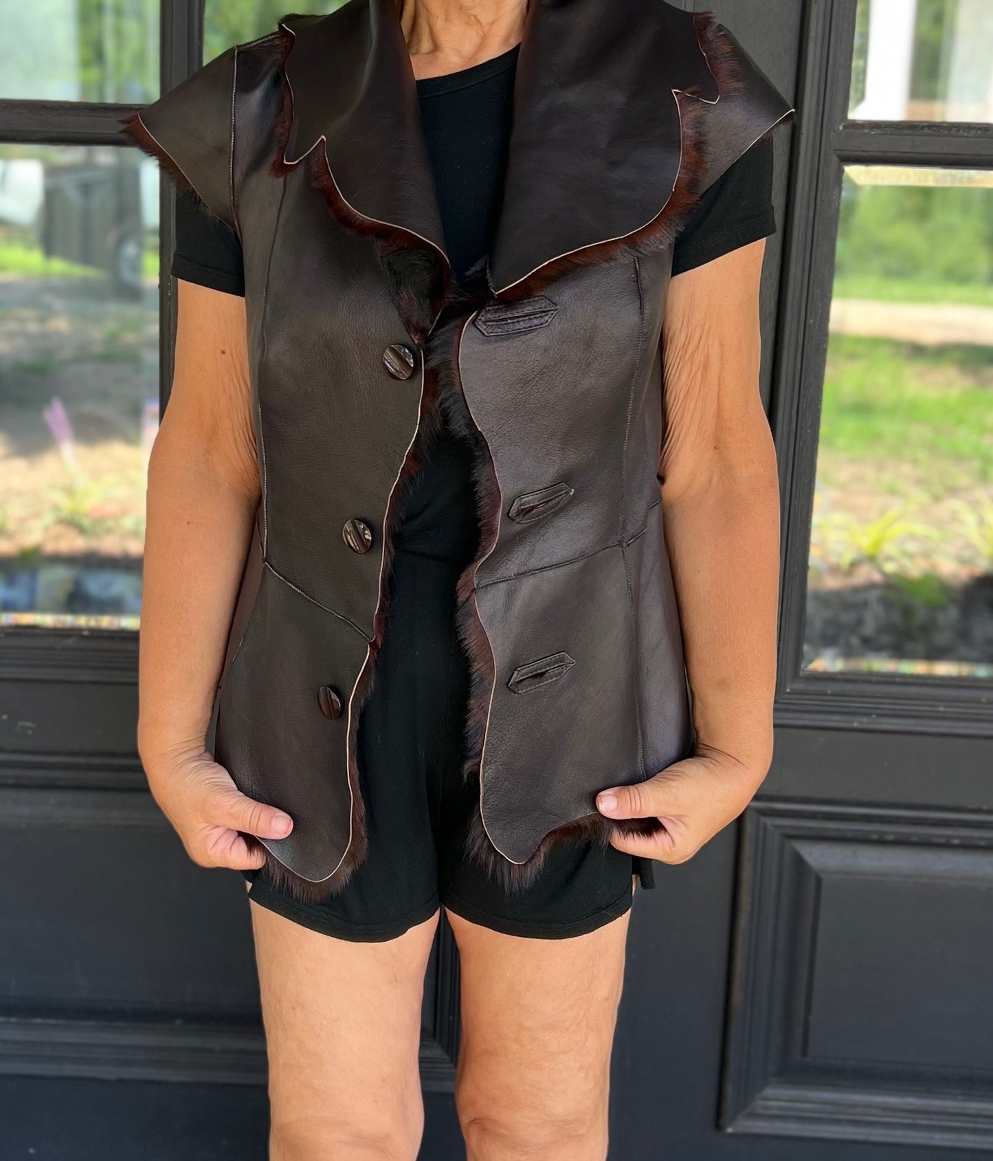 Chettah Hide Vest