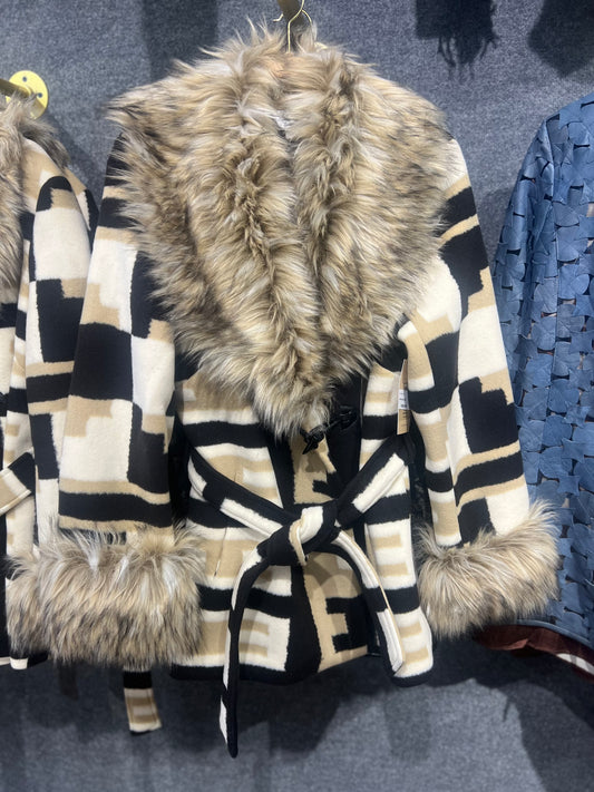 Aztec fur coat