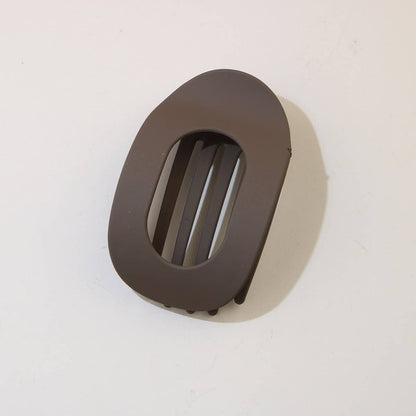 Oval Flat Hair Clip for Women, Strong Grip Clamp_CWAHA07281