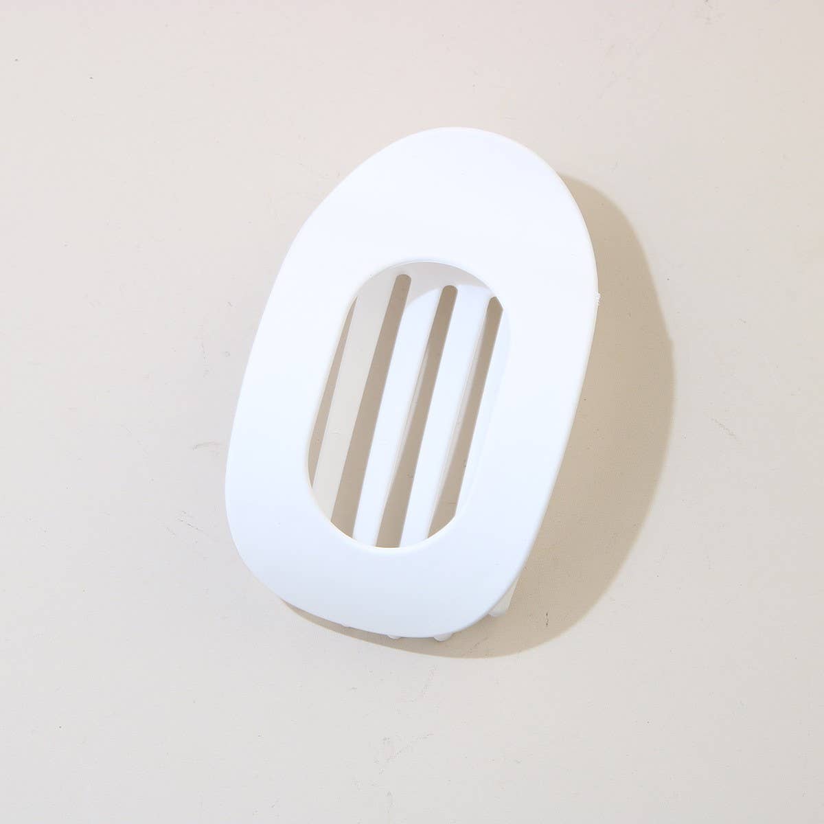 Oval Flat Hair Clip for Women, Strong Grip Clamp_CWAHA07281