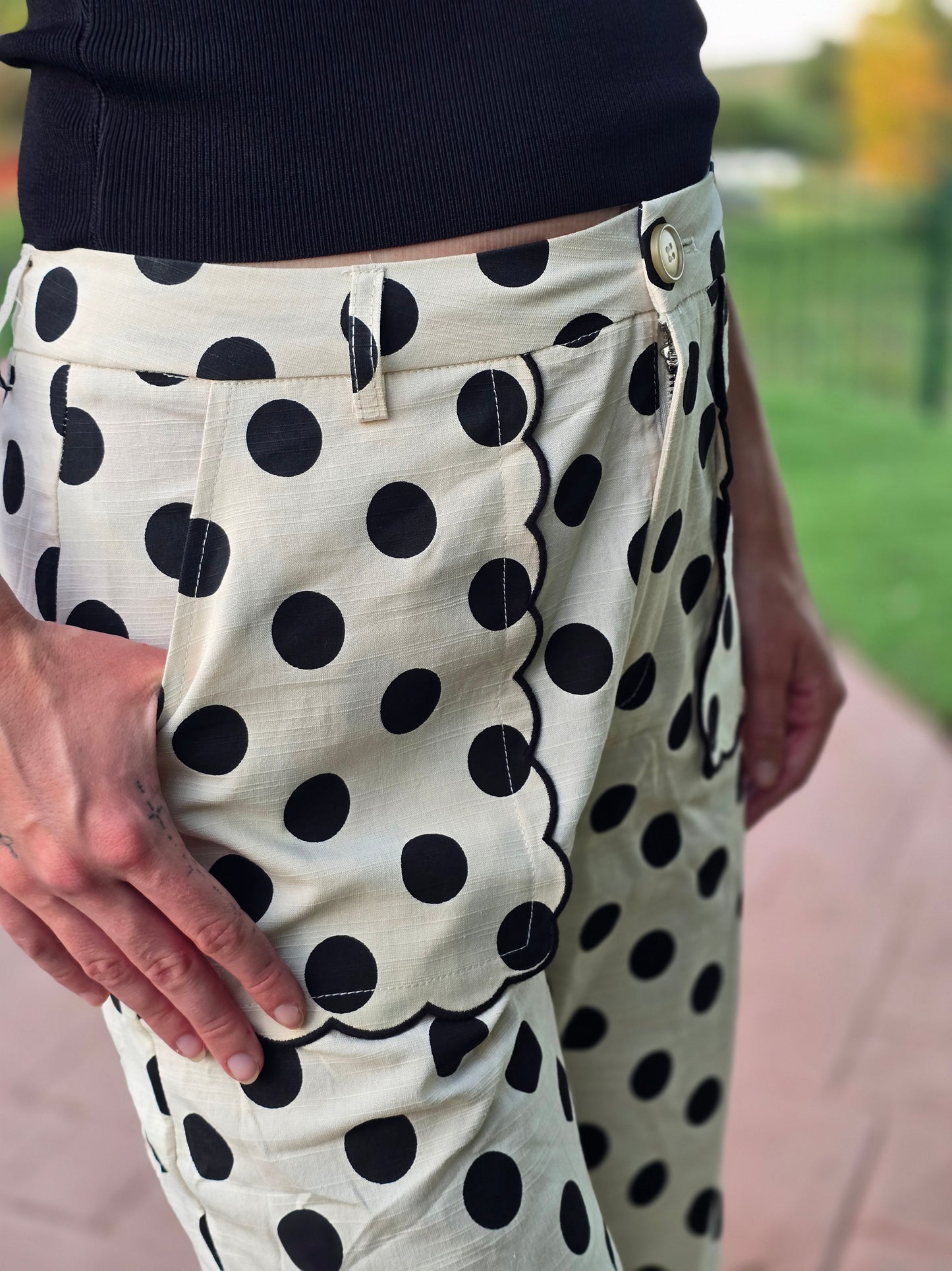 Polka Dot Pants