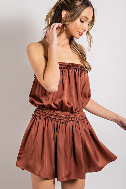 Satin Romper