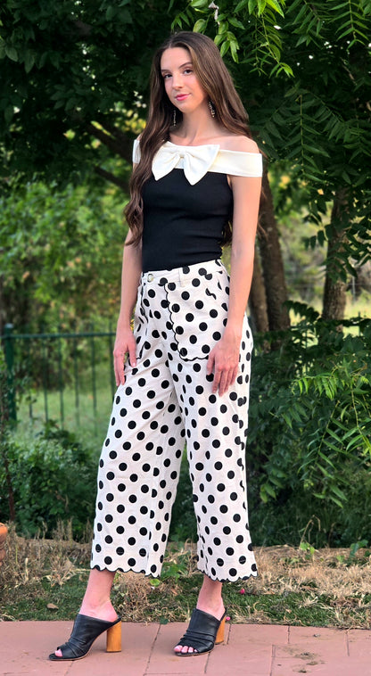 Polka Dot Pants