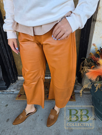 Double D Ranch Barrel Leathers Pants
