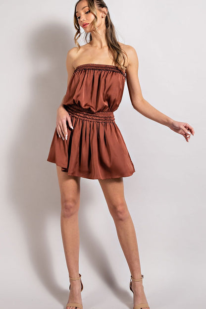 Satin Romper