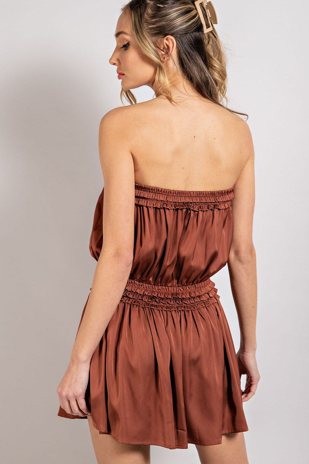 Satin Romper