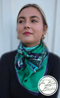 Green and Blue Wild Rag
