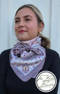 Lavender and Pink Wild Rag